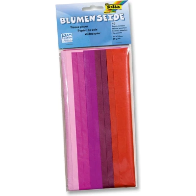 Afbeelding van Silk Paper, Mix Red