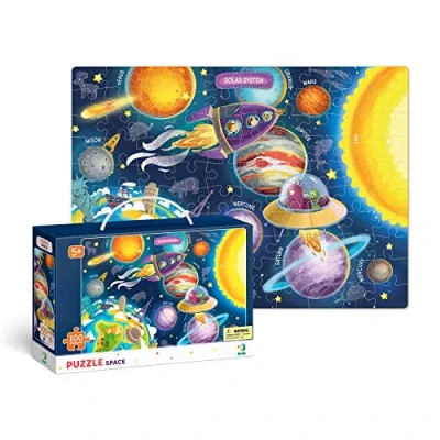 Afbeelding van Dodo Ruimte puzzel educatieve ruimte, 100 stukjes, D300141