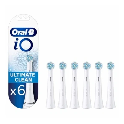 Afbeelding van Oral B iO Ultimate Clean Witte Opzetborstels 6 stuks