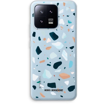 Afbeelding van Case Company® hoesje geschikt voor Xiaomi 13 Pro Terrazzo N13 Soft Cover Telefoonhoesje Bescherming aan alle Kanten en Schermrand