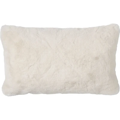 Afbeelding van Dutch Decor ZOYA Kussenhoes 30x50 cm Snow White wit met rits