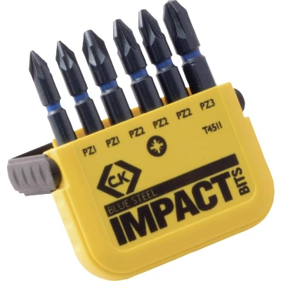 Afbeelding van C.K T4511 Bitset 6 delig Kruiskop Pozidriv Torsion Control Technology