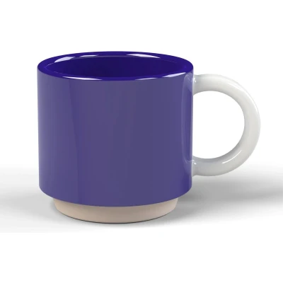 Afbeelding van Lund Skittle Koffie Mok Stapelbaar Purple / Ceramic