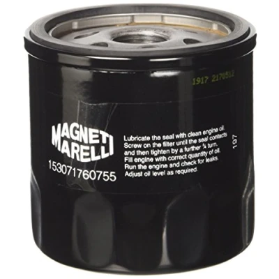 Afbeelding van MAGNETI MARELLI 153071760755 Oliefilter UNF 3/4&quot; 16 Opschroeffilter VOLKSWAGEN: Polo V Hatchback, Golf 7, Tiguan I, AUDI: A3 Sportback, A4 B9 Avant