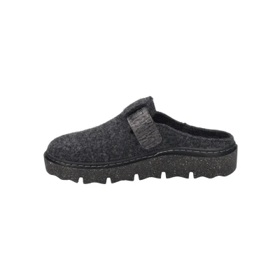 Afbeelding van Josef Seibel Clogs, Dames, Maat: 37, Anthrazit Vilten schaapswol