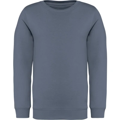 Afbeelding van Native Spirit Ecologische kindersweater met ronde hals NS403 Mineral Grey