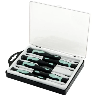 Afbeelding van LogiLink 1x T5/T6/T7/T8/T10/T15 x 50mm Schroevendraaierset Elektronica en fijnmechanica Binnen zesrond (TX), Kruiskop, Plat