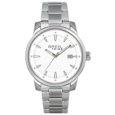 Afbeelding van Breil Caliber Chronograaf acciaiobianco, Heren, Maat: One Size, Acciaio bianco