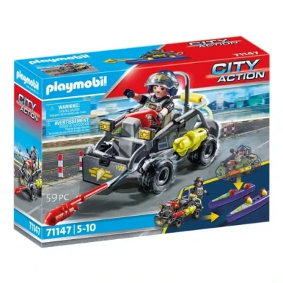 Afbeelding van Playmobil 71147 City Action Multiterreinwagen