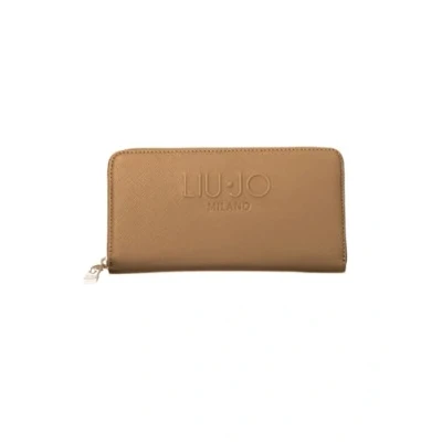 Afbeelding van LIU JO Large Ziparound Portemonnee, Dames, Maat: One Size, Beige
