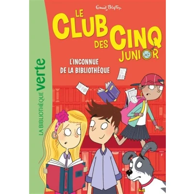 Image de Le Club des Cinq Junior 16 L&#039;inconnue de la Bibliothèque