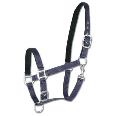 Afbeelding van Waldhausen Halster Luxe Blauw Paardenhalster Pony