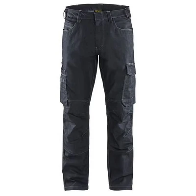 Image de Pantalon services denim/stretch 2D marine