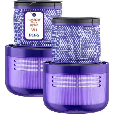 Afbeelding van DEGG® Hepa Filter Geschikt voor Dyson V11 &amp; V15 Wasbaar Vervangt V11, Onderdelen Duurzaam Premium Kwaliteit 2 STUK(S)