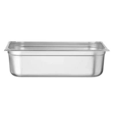 Afbeelding van Hendi Gastronormbak 1/1, RVS, 15 cm diepte, 32,5(b)x53(d)x15(h)cm, 806142