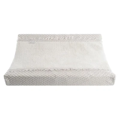 Afbeelding van Baby&#039;s Only Aankleedkussenhoes Happiness Urban Taupe/Ecru