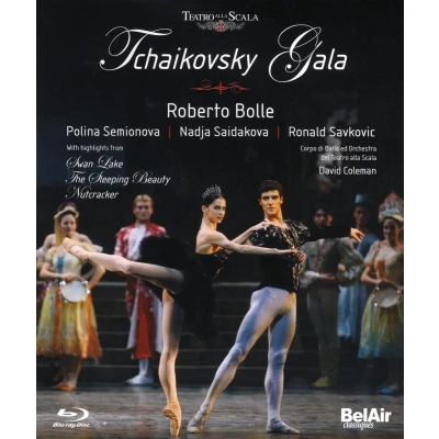 Afbeelding van Corpo Di Ballo Ed Orch estra Del Teatro Alla Scala, David Coleman Tchaikovsky Gala: Swan Lake Sleeping Beauty Nutcraker (Blu ray)