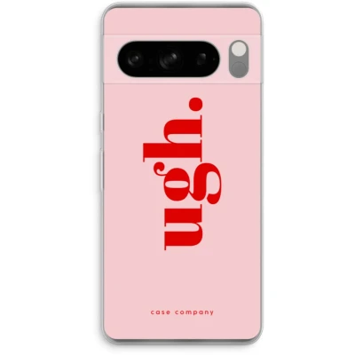 Afbeelding van Case Company® hoesje geschikt voor Google Pixel 8 Pro Ugh Soft Cover Telefoonhoesje Bescherming aan alle Kanten en Schermrand