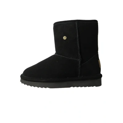 Afbeelding van Warmbat Kangaroo Women Suede Zwarte Laarzen 37