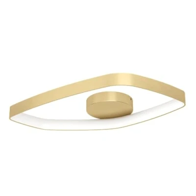 Afbeelding van EGLO Vallerosa Plafondlamp LED 58 cm Goud/Wit Dimbaar Staal