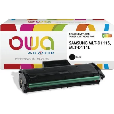 Afbeelding van OWA toner Samsung MLT D111S/ELS, D111L/ELS Refurbished met chip 2.000 Pagina&#039;s D111S, D111L