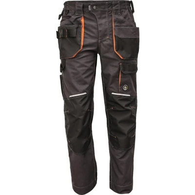 Afbeelding van Cerva EMERTON PLUS broek 03020407 Antraciet/Oranje