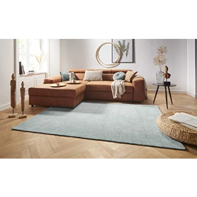 Afbeelding van Vloerkleed Supersoft Licht 160x230cm Blauw 123vloerkleed.nl is de online webshop voor vloerkleden en woonaccessoires.