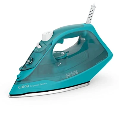 Afbeelding van Calor Express Stoomstrijkijzer, 2400 W, continue stoomcapaciteit 40 g/min, stoomstoot 160 keramische zool, verticale stoomstrijkijzer FV2851C0