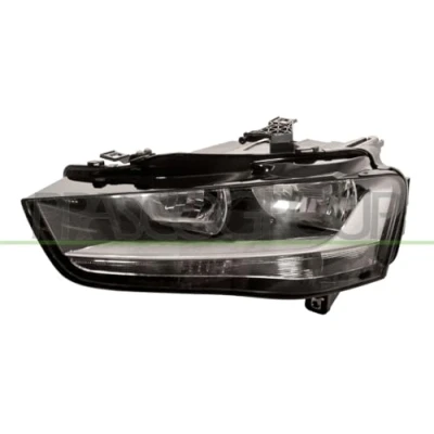 Afbeelding van PRASCO AD0254903 Koplampen rechts H7/H7 Met regelmotor voor LWR AUDI: A4 B8 Avant, Saloon