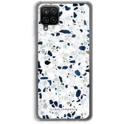 Afbeelding van Case Company® hoesje geschikt voor Samsung Galaxy A12 Terrazzo N1 Soft Cover Telefoonhoesje Bescherming aan alle Kanten en Schermrand
