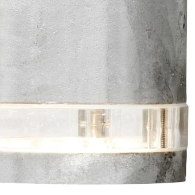 Afbeelding van Konstsmide Modena Wandspot neerw triade strip 230V GU10 zink