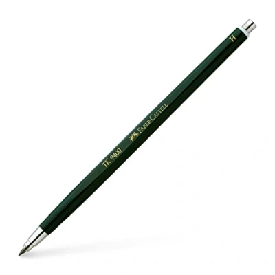 Image de Faber Castell Crayon graphite TK 9400, dureté: H, 2mm