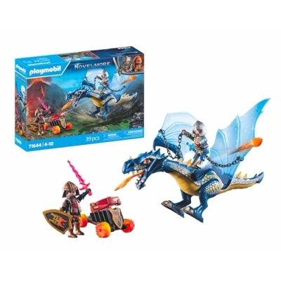 Image de Playmobil Novelmore 71644 Combattants avec dragons et canon