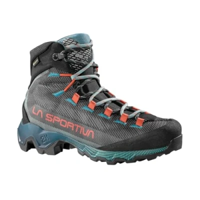 Afbeelding van La Sportiva Aequilibrium GTX Woman Outdoorschoenen, Dames, Maat: 38, Carbon/everglade Textiel/ synthetisch