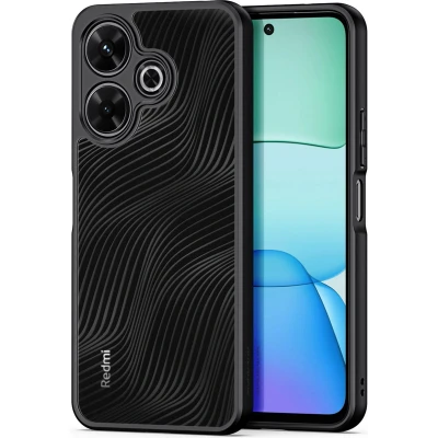 Afbeelding van Dux Ducis Telefoon hoesje geschikt voor de Xiaomi Redmi 13 4G/Note 13R Back Cover Aimo Series Zwart