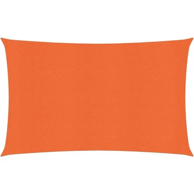 Afbeelding van Zonnezeil 160 g/m rechthoekig 3x5 m HDPE oranje