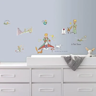 Afbeelding van de kleine prins: prins herpositioneerbare stickers