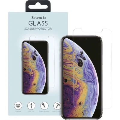 Afbeelding van Selencia Screenprotector Geschikt voor iPhone Xs Max / 11 Pro Tempered Glass Gehard Glas