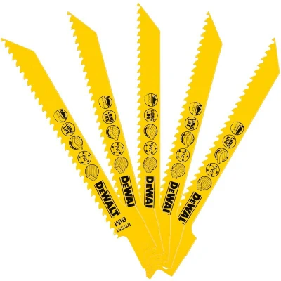 Afbeelding van DeWalt, Zaagbladen, Zaagblad BIM Hout 152mm 5st