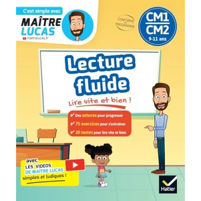 Afbeelding van LECTURE FLUIDE CM1 CM2 10 11 ANS MAITRE LUCAS PAR