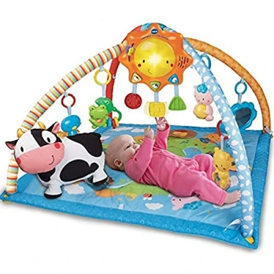 Afbeelding van VTech Lumi P&#039;tits Copains, muzikale kruipmat voor baby&#039;s 0/3 jaar Franse versie