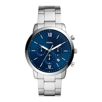 Afbeelding van Fossil heren Neutra Chrono horloge FS5792 in de kleur Zilver