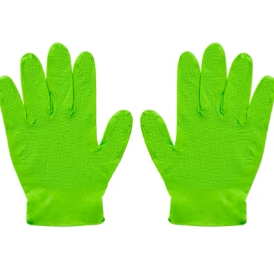 Afbeelding van GRIPP IT 687162 Rubberhandschoenen groen Nitril