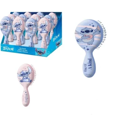 Afbeelding van Lilo &amp; Stitch Haarborstel Kam Beauty Roze of Blauw 1 stuks