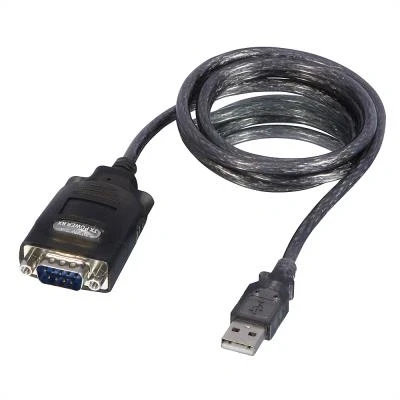 Image de Convertisseur usb série rs232 avec fonction com port retention lindy 42686