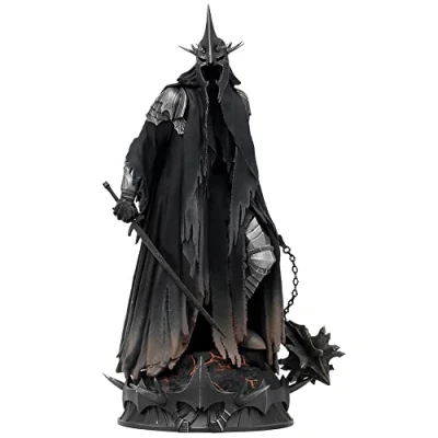 Afbeelding van LLUCH Lord of the Rings Angmar Standbeeld 3D Action Tovenaarskoning Statische Doll Figuren Film Perifere Speelgoed Figuur PVC 10,2 inch Geschenken voor Filmfans