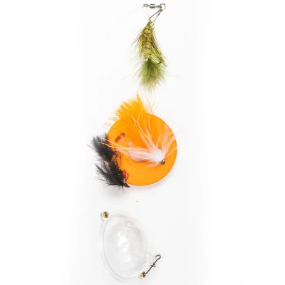 Afbeelding van Fladen Fly Cast Kit Trout Perch Greyling Set 2 Forel onderlijnen