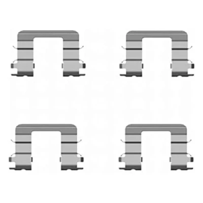 Afbeelding van HELLA 8DZ 355 204 131 Accessoireset, schijfremblok HYUNDAI: i10 I, KIA: Picanto I