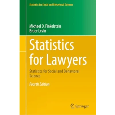 Afbeelding van Statistics for Social and Behavioral Sciences Lawyers