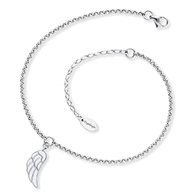 Afbeelding van Engelsrufer Enkelbandjes, Dames, Maat: One Size, Silber